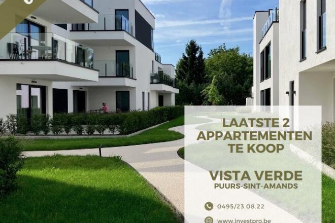 🏡 Laatste 2 appartementen te koop in Puurs-Sint-Amands!
